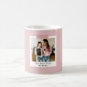 Mug Photo personnalisée Best Ever Mom | Rose (Centre)