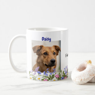 Mug Photo personnalisée Chien ou chat Nom de la photo 