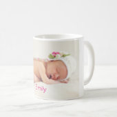 Mug Photo personnalisée Cute Baby (Devant droit)