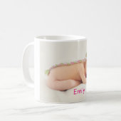 Mug Photo personnalisée Cute Baby (Devant gauche)