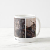 Mug Photo personnalisée de chat de animal de compagnie (Devant droit)