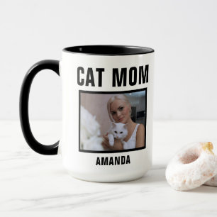 Mug Photo personnalisée de la maman de chat