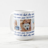 Mug Photo personnalisée de la maman du chien (Devant gauche)