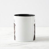 Mug Photo Personnalisée De L'Animal De Compagnie Et No (Centre)