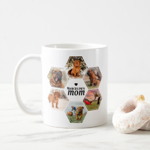 Mug Photo personnalisée de maman de chien avec nom noi
