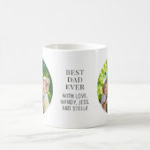 Mug Photo personnalisée de meilleur père (Centre)
