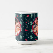 Mug Photo personnalisée de Noël (Centre)