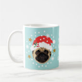 Mug Photo personnalisée de Noël Funny Elf Père Noël Pe (Gauche)