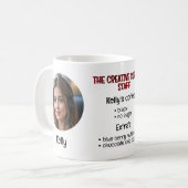 Mug Photo personnalisée de Office Worker (Devant gauche)