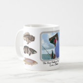 MUG PHOTO PERSONNALISÉE DE PÊCHE (Devant gauche)