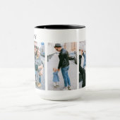 Mug Photo personnalisée du père fille (Centre)