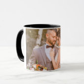 Mug Photo personnalisée en couple (Devant gauche)