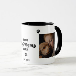 Mug Photo personnalisée, EST Year MEILLEUR CHIEN MUM J