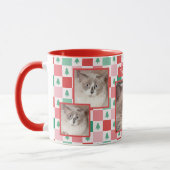 Mug Photo personnalisée et nom chat animal de compagni (Gauche)