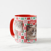 Mug Photo personnalisée et nom chat animal de compagni (Devant gauche)