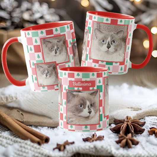 Mug Photo personnalisée et nom chat animal de compagni