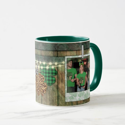 Mug Photo personnalisée Fête de la St. Patrick (Devant droit)