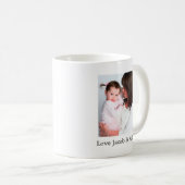Mug Photo personnalisée Fête des mères (Devant droit)