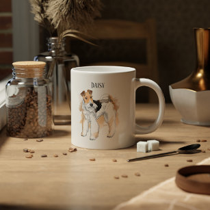 Mug Photo personnalisée Fil Fox Terrier