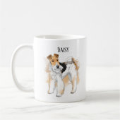 Mug Photo personnalisée Fil Fox Terrier (Gauche)