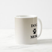 Mug Photo personnalisée Fille et chien (Devant droit)