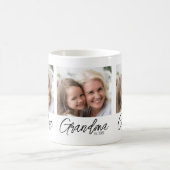 Mug Photo Personnalisée Grand-mère Année de Création (Centre)