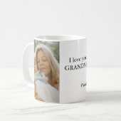 Mug photo personnalisée - Image et texte personnal (Devant gauche)