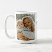 Mug Photo personnalisée "Je t'aime grand-mère" (Gauche)