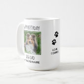 Mug Photo personnalisée Joyeux anniversaire meilleur p (Devant gauche)