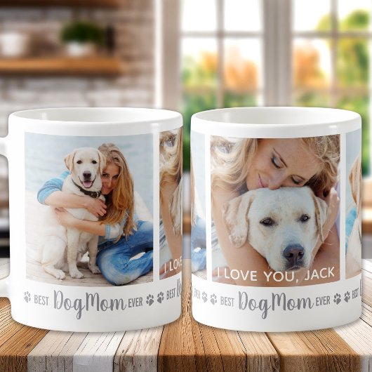 Mug Photo personnalisée Meilleur chien Maman jamais