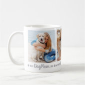 Mug Photo personnalisée Meilleur chien Maman jamais (Gauche)