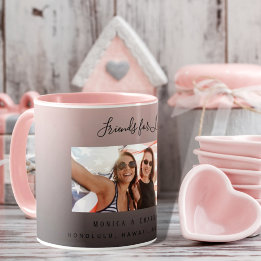 Mug Photo personnalisée meilleurs amis pour la vie noi
