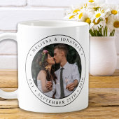 Mug Photo personnalisée Nouveau Couple Nom Est Date Ma