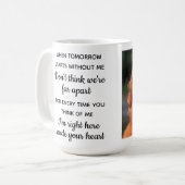 Mug Photo Personnalisée Perte d'animal de compagnie Ke (Devant gauche)