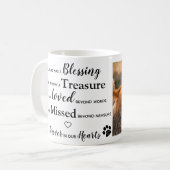 Mug Photo Personnalisée Perte d'animal de compagnie Ke (Devant gauche)