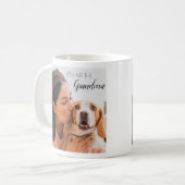 Mug Photo personnalisée pour animaux de compagnie Chie (Devant gauche)