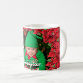 Mug Photo personnalisée pour bébé / enfant Noël (Devant droit)