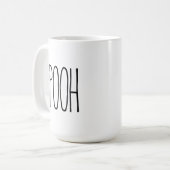 Mug Photo personnalisée RAE DUNN inspirée POOH Coffee  (Devant gauche)