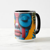 Mug Photo personnalisée simple et moderne (Devant droit)