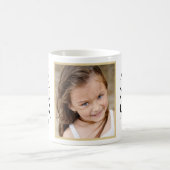 Mug Photo personnalisée sur la lune et le dos (Centre)