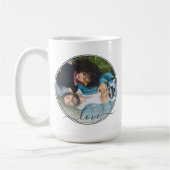 Mug Photo personnalisée Texte de la citation simple d' (Gauche)