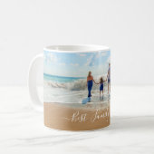 Mug Photo personnalisée Texte de votre propre concepti (Devant gauche)