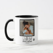 Mug Photo personnalisée World Best Chien Maman (Gauche)