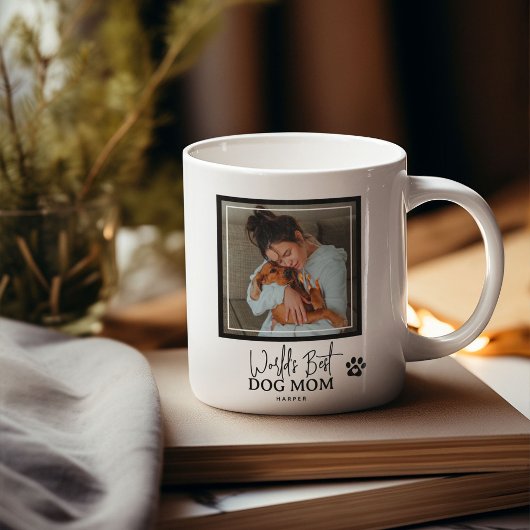 Mug Photo personnalisée World Best Chien Maman