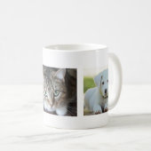 Mug photo pour animal de compagnie multiple person (Devant droit)