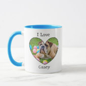 Mug Photo pour animaux customisés (Gauche)