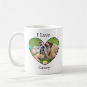 Mug Photo pour animaux customisés (Gauche)