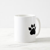 Mug Photo pour animaux customisés et Empreinte de patt (Devant droit)