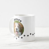 Mug Photo pour animaux de compagnie avec Empreintes de (Devant gauche)