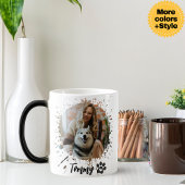 Mug photo pour animaux de compagnie moderne avec n